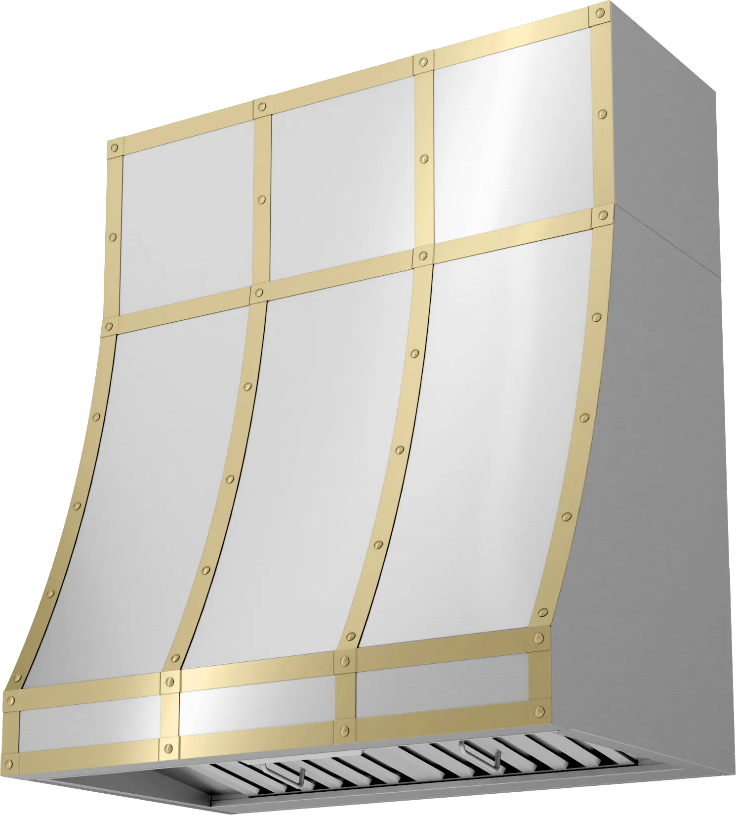 Zephyr BKDC13612ASG Duct Cover Banding Kit, 36In X 12In, Satin Gold