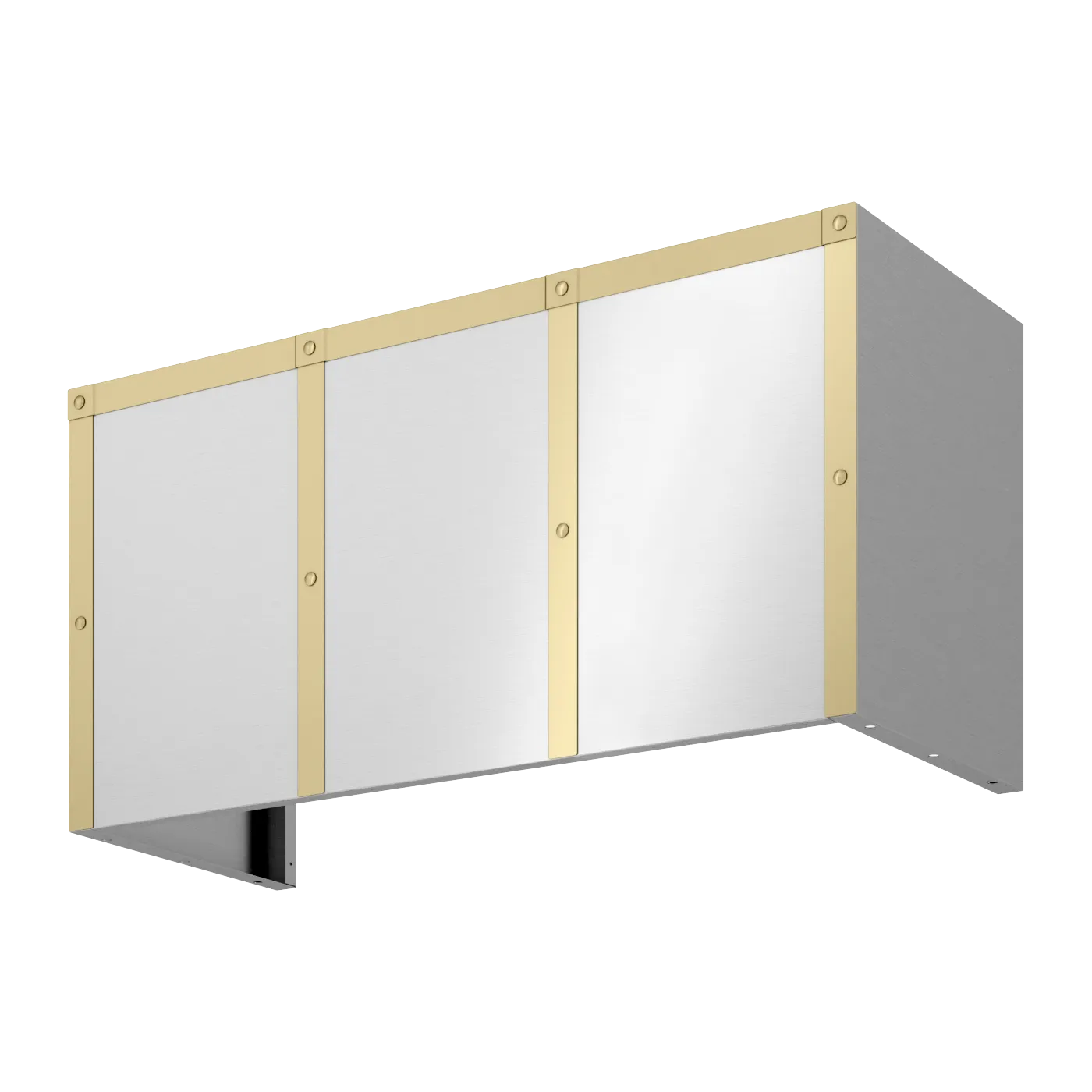 Zephyr BKDC13618ASG Duct Cover Banding Kit, 36In X 18In, Satin Gold