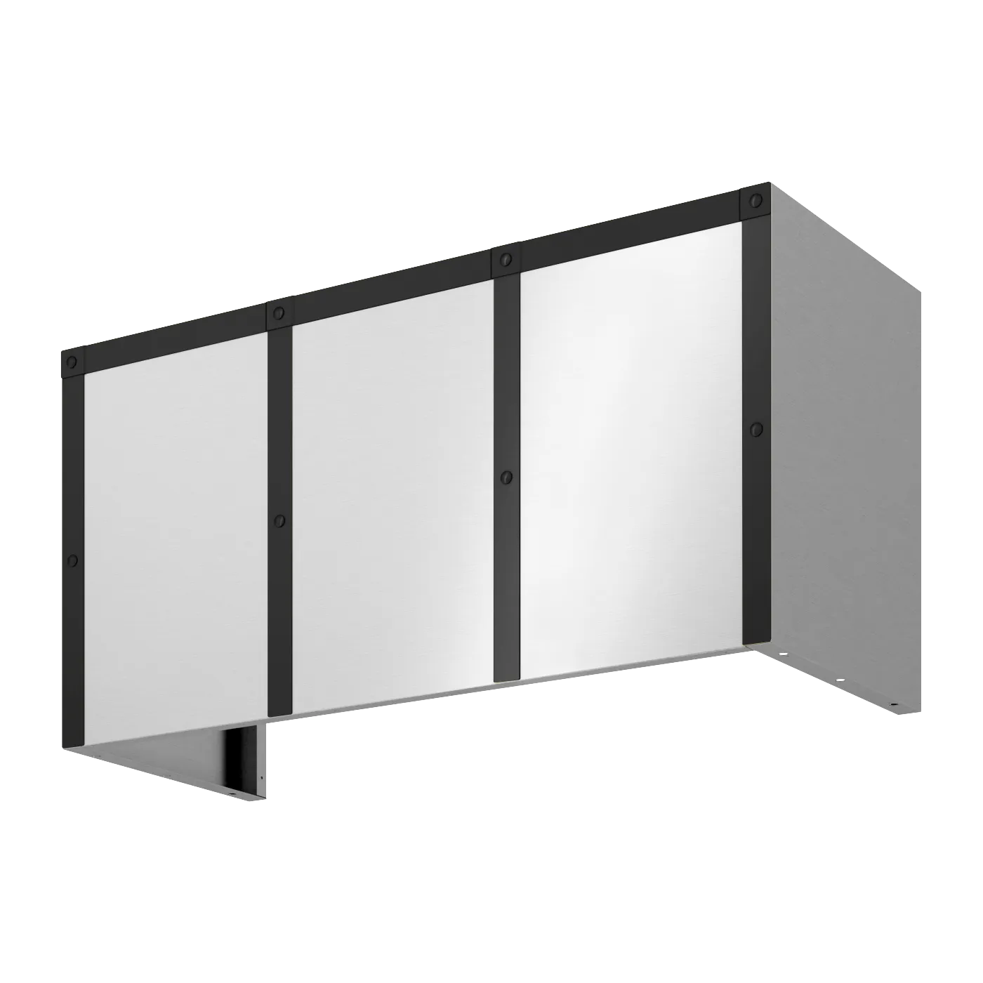 Zephyr BKDC14818AMB Duct Cover Banding Kit, 48In X 18In, Matte Black