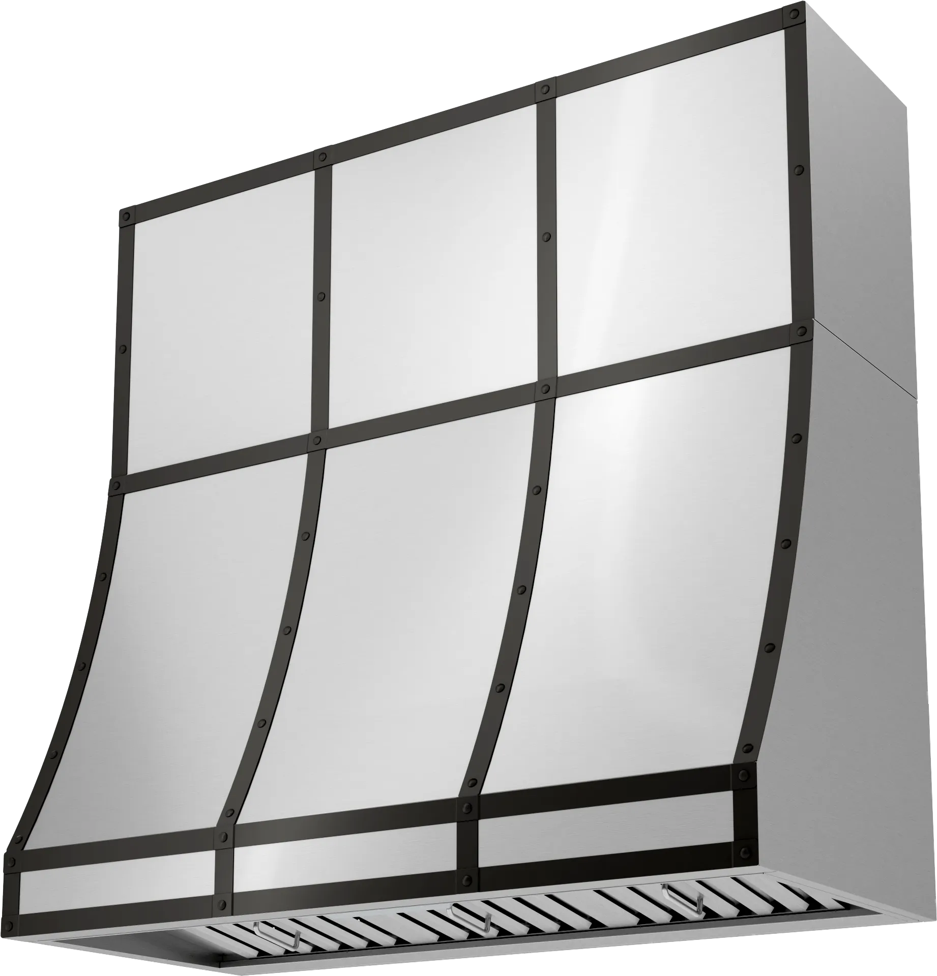 Zephyr BKDC14818AMB Duct Cover Banding Kit, 48In X 18In, Matte Black