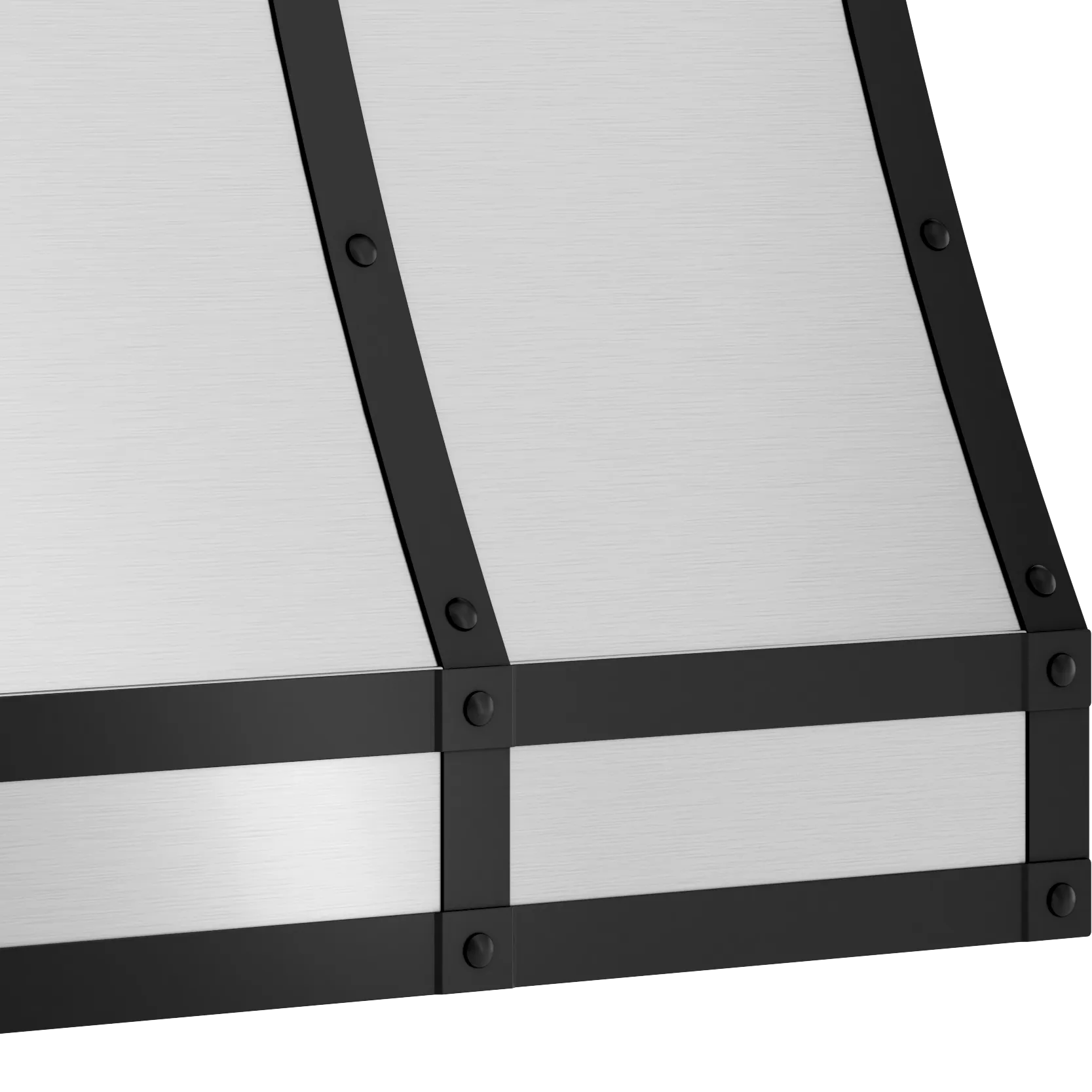 Zephyr BKDC14818AMB Duct Cover Banding Kit, 48In X 18In, Matte Black