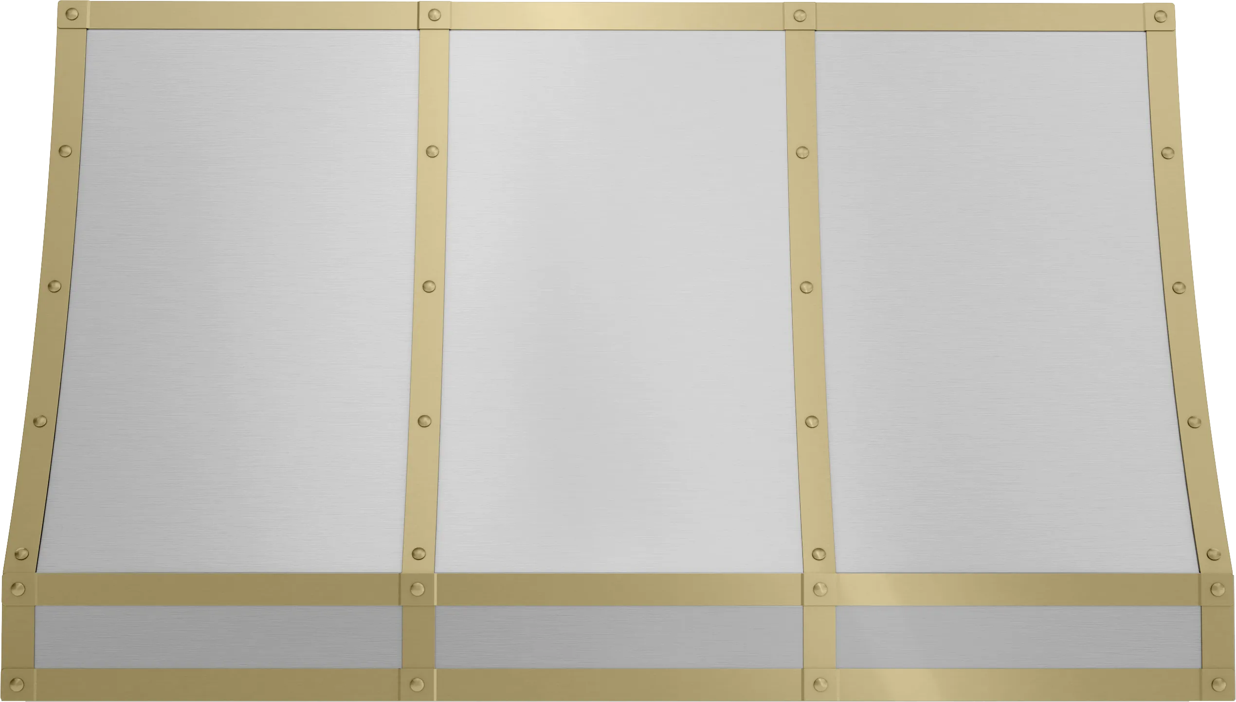 Zephyr BKFT48ASG Forte Hood Banding Kit, 48In, Satin Gold
