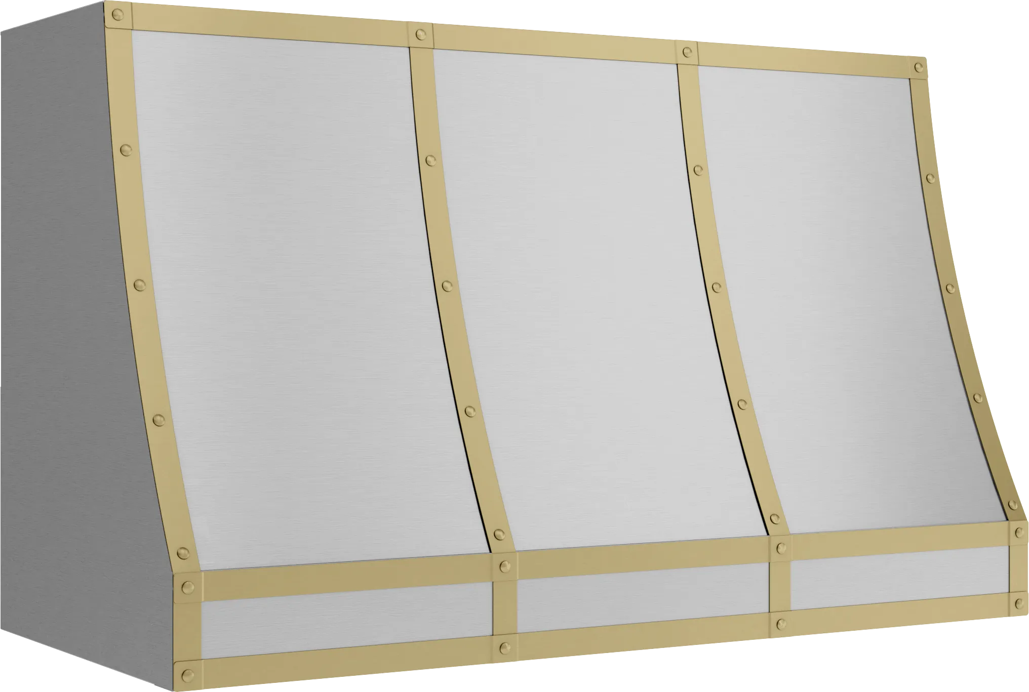Zephyr BKFT48ASG Forte Hood Banding Kit, 48In, Satin Gold