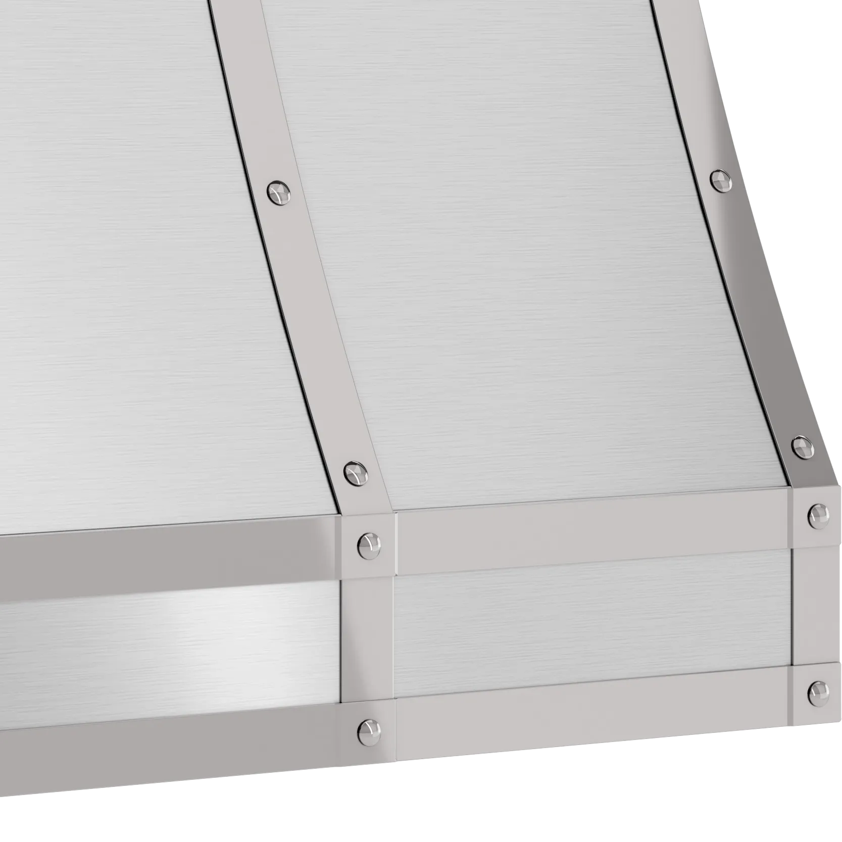 Zephyr DC14812AS Duct Cover, 48In X 12In, Ss