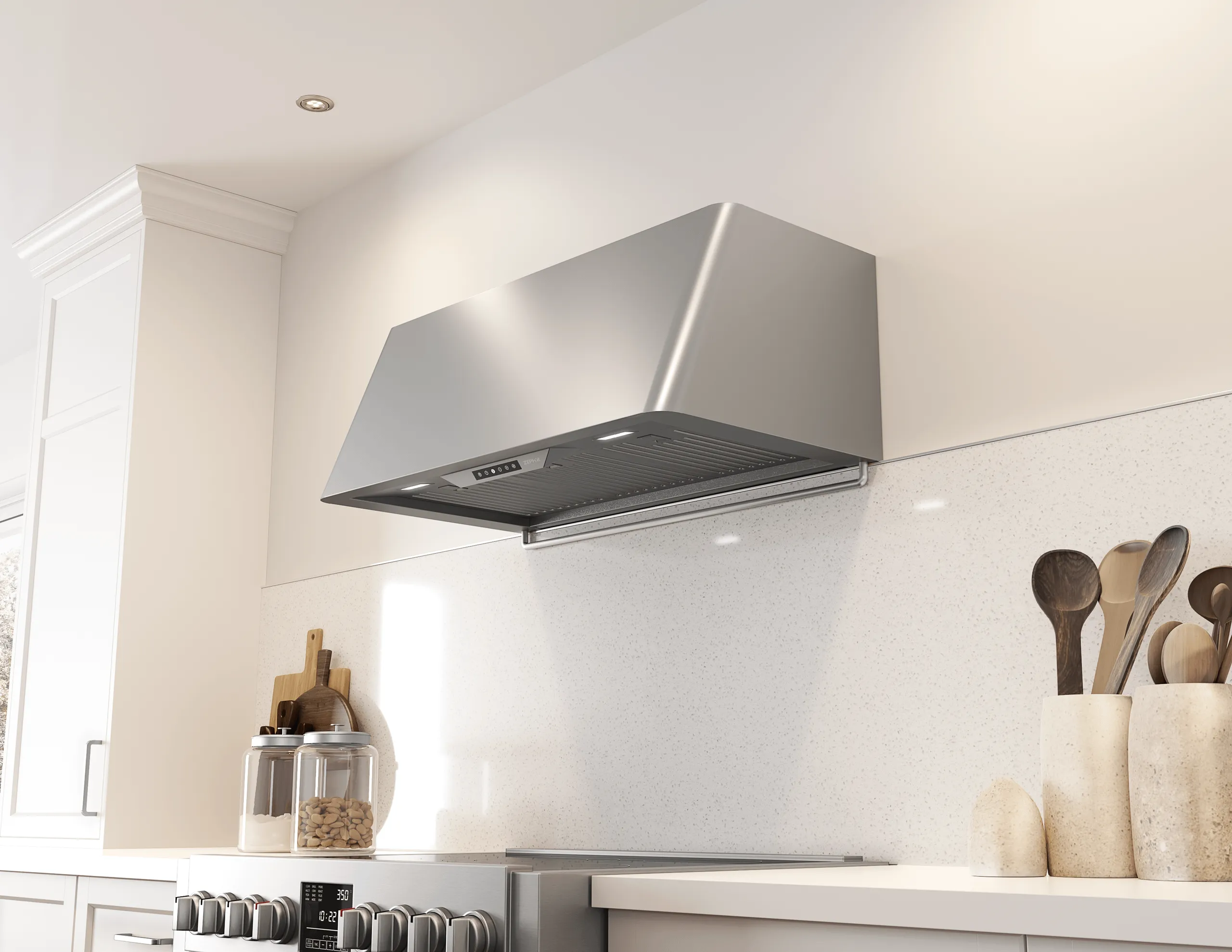 Zephyr DMEE48ASSX Mesa 48In, Stainless Steel, Blower Sold Separately